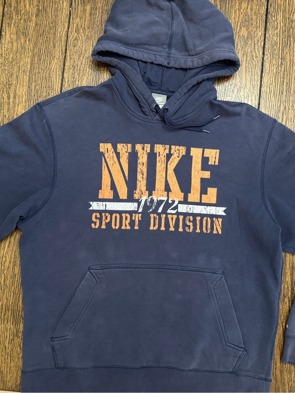 Men’s y2k Nike Grunge Hoodie - Medium